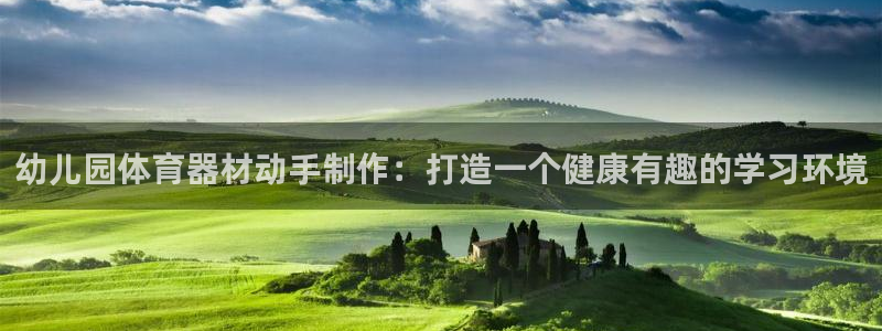 耀世平台代理怎么样啊：幼儿园体育器材动手制作：打造一