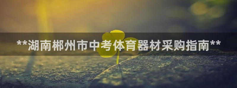 耀世娱乐是个什么平台啊：**湖南郴州市中考体育器材采