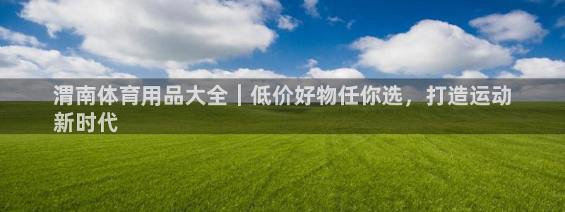 耀世盛典官网：渭南体育用品大全｜低价好物任你选，打造