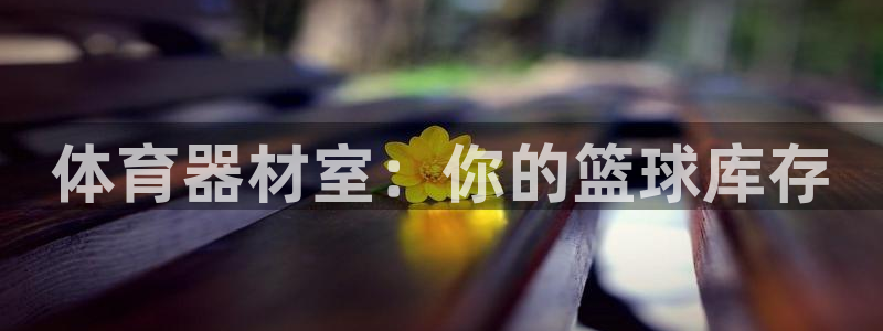 耀世平台注册最新地址查询：体育器材室：你的篮球库存