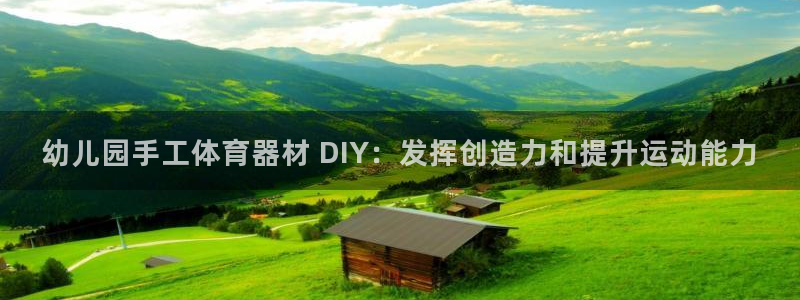 耀世集团商业联盟官网：幼儿园手工体育器材 DIY：发